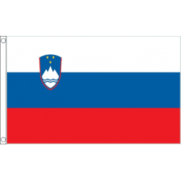 Slovenia National Flag - Budget 5 x 3 feet Flags - United Flags And Flagstaffs