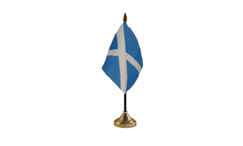St Andrew (Light Blue) Table Flag Flags - United Flags And Flagstaffs