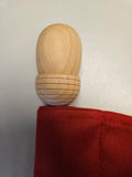 Squirrel Scout Acorn Flagpole Topper