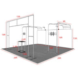 Trade Stand 6mx6m  (20x20ft) - Type A1