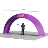 3D Round Display Arch