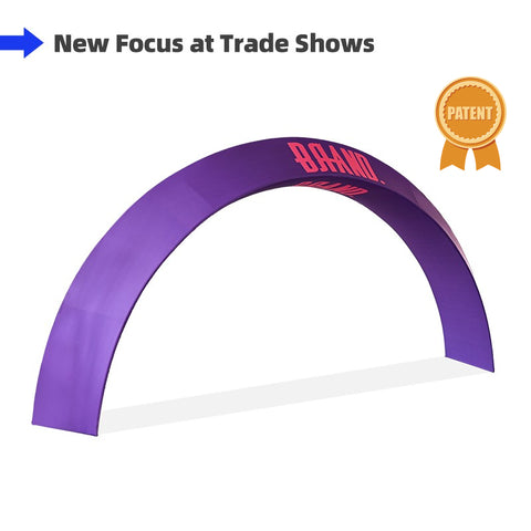 3D Round Display Arch