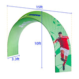 3D Round Display Arch