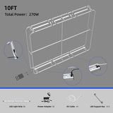 LED Illuminated Displays - Straight Wall
