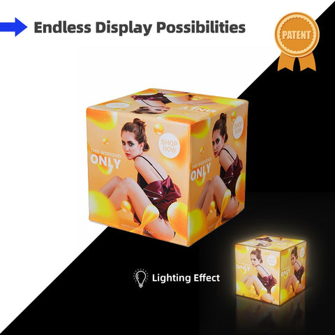 LED Illuminated Displays - Cube