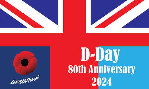 D Day Anniversary Flag