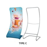 Free Standing Fabric Banner - Snake Shape