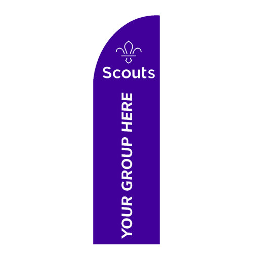 Scouts Feather Flag - Straight | United Flags