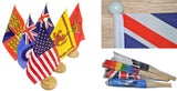 Liechenstein Fabric National Hand Waving Flag Flags - United Flags And Flagstaffs