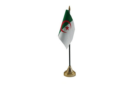 Algeria Table Flag Flags - United Flags And Flagstaffs