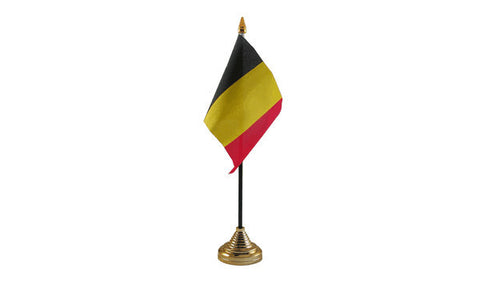 Belgium Table Flag Flags - United Flags And Flagstaffs