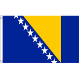 Bosnia & Herzegovina National Flag - Budget 5 x 3 feet Flags - United Flags And Flagstaffs