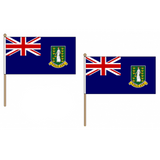 British Virgin Isles Fabric National Hand Waving Flag  - United Flags And Flagstaffs