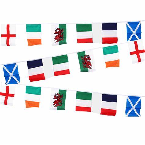 Six Nations Bunting Large Bunting - United Flags And Flagstaffs