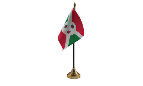 Burundi Table Flag Flags - United Flags And Flagstaffs