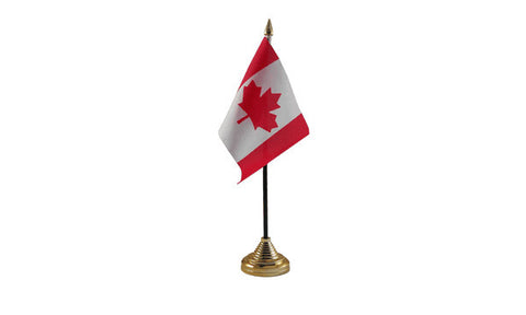 Canada Table Flag Flags - United Flags And Flagstaffs