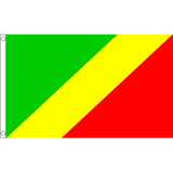Congo National Flag - Budget 5 x 3 feet Flags - United Flags And Flagstaffs