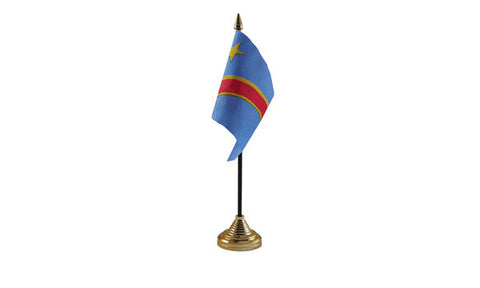 Congo DR Table Flag Flags - United Flags And Flagstaffs