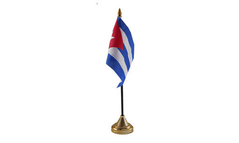 Cuba Table Flag Flags - United Flags And Flagstaffs