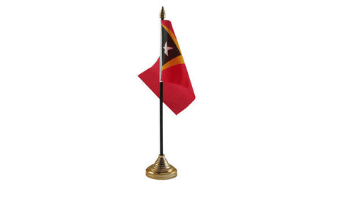 East Timor Table Flag Flags - United Flags And Flagstaffs