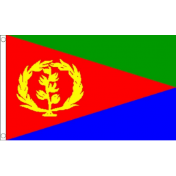 Eritrea National Flag - Budget 5 x 3 feet Flags - United Flags And Flagstaffs