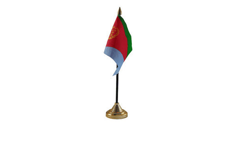 Eritrea Table Flag Flags - United Flags And Flagstaffs