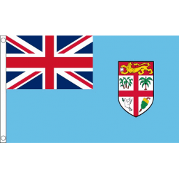 Fiji National Flag - Budget 5 x 3 feet Flags - United Flags And Flagstaffs