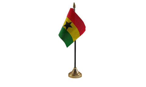 Ghana Table Flag Flags - United Flags And Flagstaffs