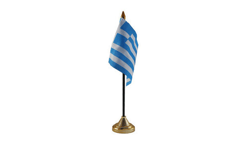 Greece Table Flag Flags - United Flags And Flagstaffs