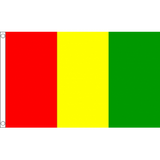 Guinea National Flag - Budget 5 x 3 feet Flags - United Flags And Flagstaffs