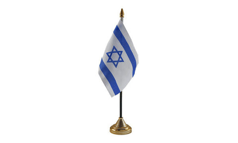 Israel Table Flag Flags - United Flags And Flagstaffs