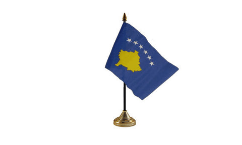 Kosovo Table Flag Flags - United Flags And Flagstaffs
