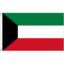 Kuwait National Flag - Budget 5 x 3 feet Flags - United Flags And Flagstaffs
