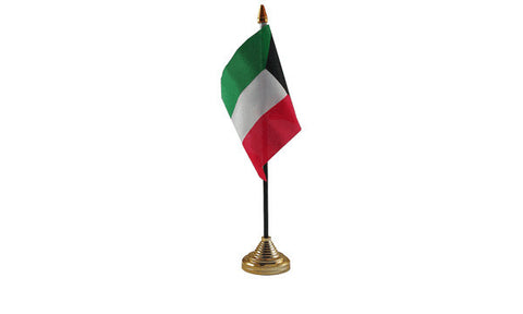 Kuwait Table Flag Flags - United Flags And Flagstaffs