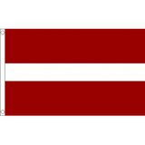 Latvia National Flag - Budget 5 x 3 feet Flags - United Flags And Flagstaffs