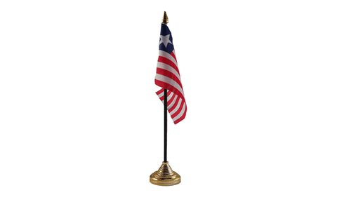 Liberia Table Flag United Flags