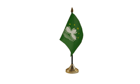 Macau Table Flag Flags - United Flags And Flagstaffs