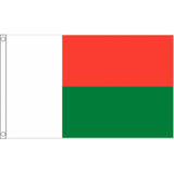 Madagascar National Flag - Budget 5 x 3 feet Flags - United Flags And Flagstaffs