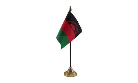 Malawi Table Flag Flags - United Flags And Flagstaffs