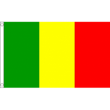 Mali National Flag - Budget 5 x 3 feet Flags - United Flags And Flagstaffs