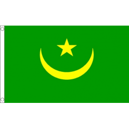 Mauritania Faso National Flag - Budget 5 x 3 feet Flags - United Flags And Flagstaffs