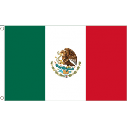 Mexico National Flag - Budget 5 x 3 feet Flags - United Flags And Flagstaffs