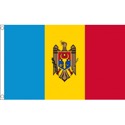 Moldova National Flag - Budget 5 x 3 feet Flags - United Flags And Flagstaffs
