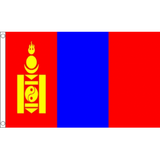 Mongolia National Flag - Budget 5 x 3 feet Flags - United Flags And Flagstaffs