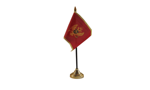 Montenegro Table Flag Flags - United Flags And Flagstaffs