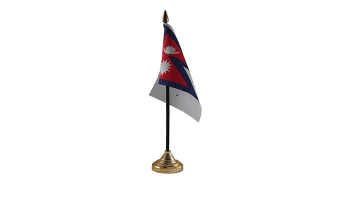 Nepal Table Flag Flags - United Flags And Flagstaffs