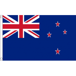New Zealand National Flag - Budget 5 x 3 feet Flags - United Flags And Flagstaffs