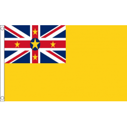 Niue National Flag - Budget 5 x 3 feet Flags - United Flags And Flagstaffs