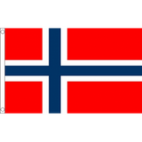 Norway National Flag - Budget 5 x 3 feet Flags - United Flags And Flagstaffs