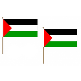 Palestine Fabric National Hand Waving Flag Flags - United Flags And Flagstaffs